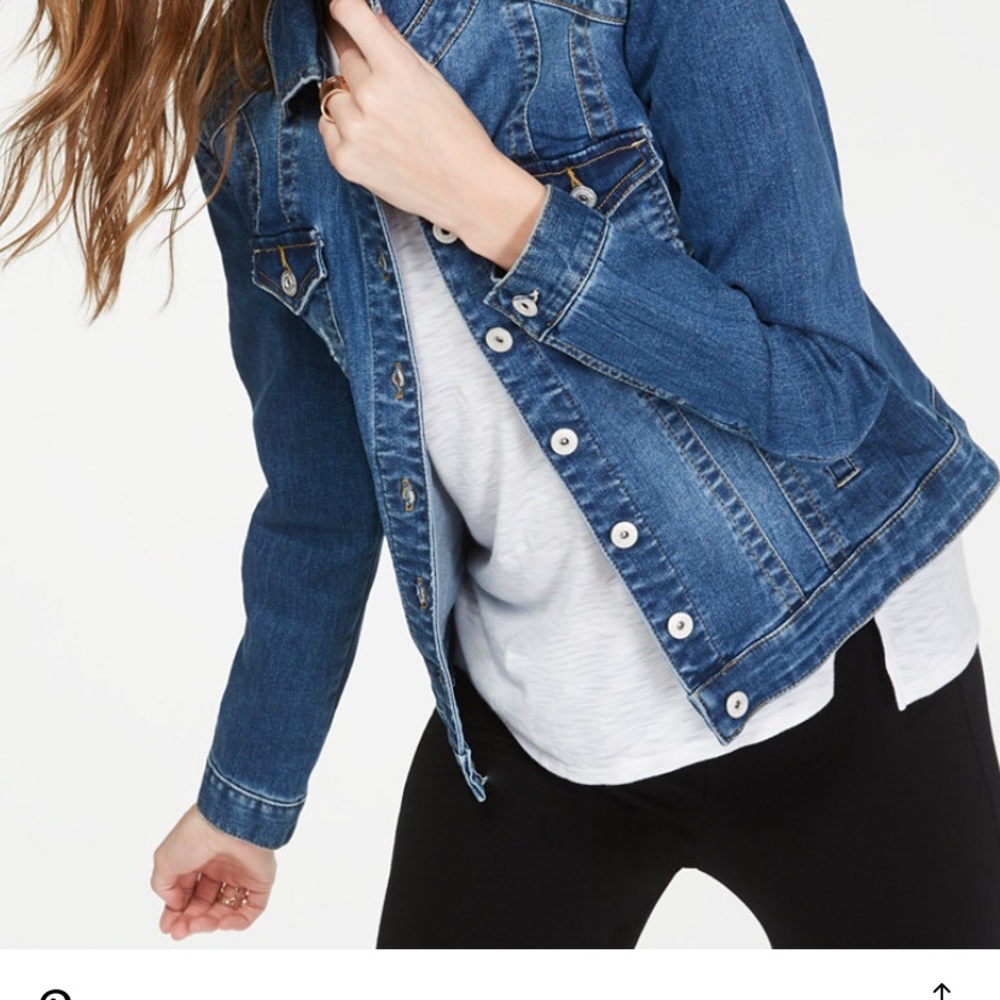 INC International Concepts Denim Jacket (M)